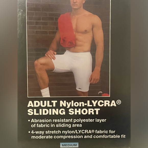 Bike Brand Men’s Athletic Baseball Cycling Compression Shorts New In Package VTG - Picture 2 of 8